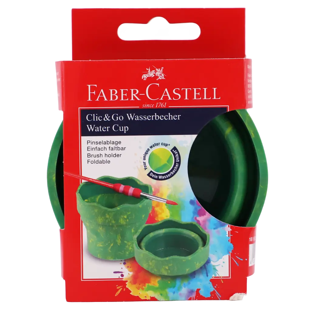 Faber Castell  Water cup  green marble - view 2