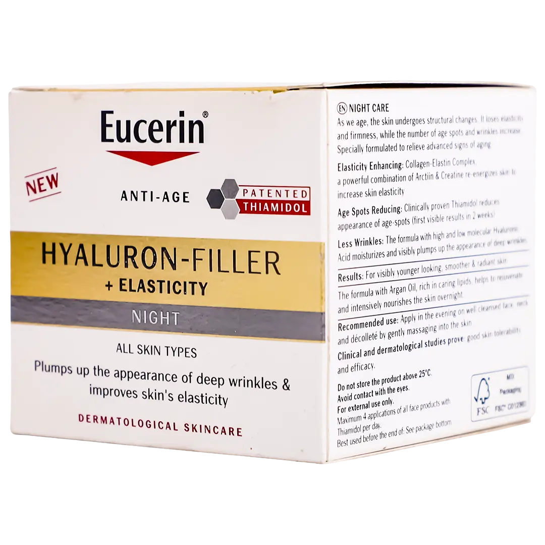Eucerin Hyaluron Filler Elasticity Night Care Cream 50 ml - view 1