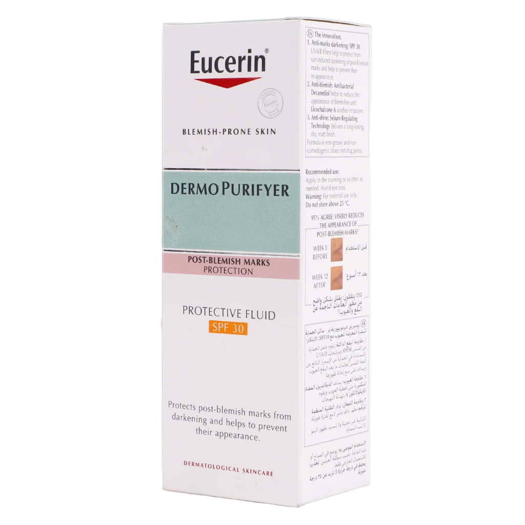 Eucerin Dermopurifyer Protective Fluid SPF30 50 ml