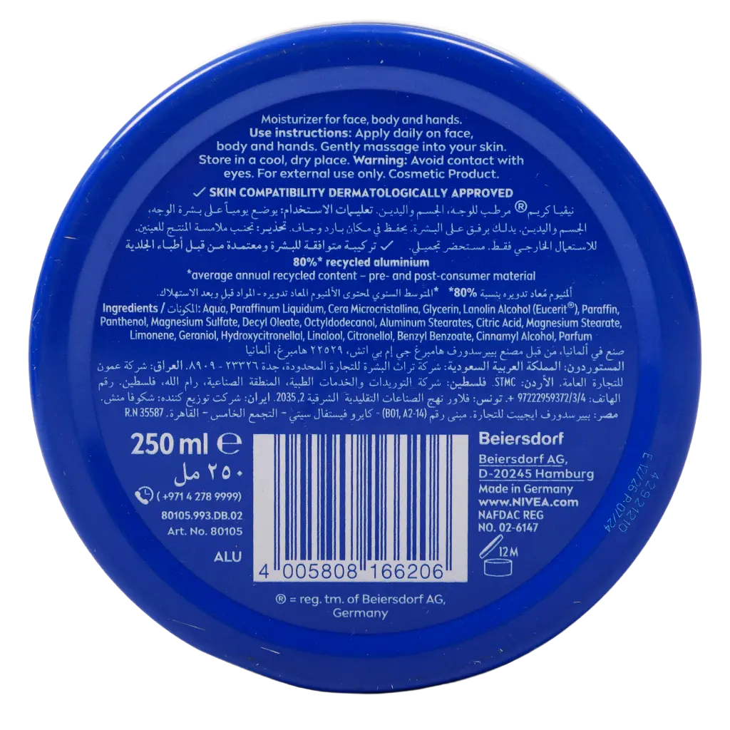 Nivea Moisturizer Creme 250 ml - view 2