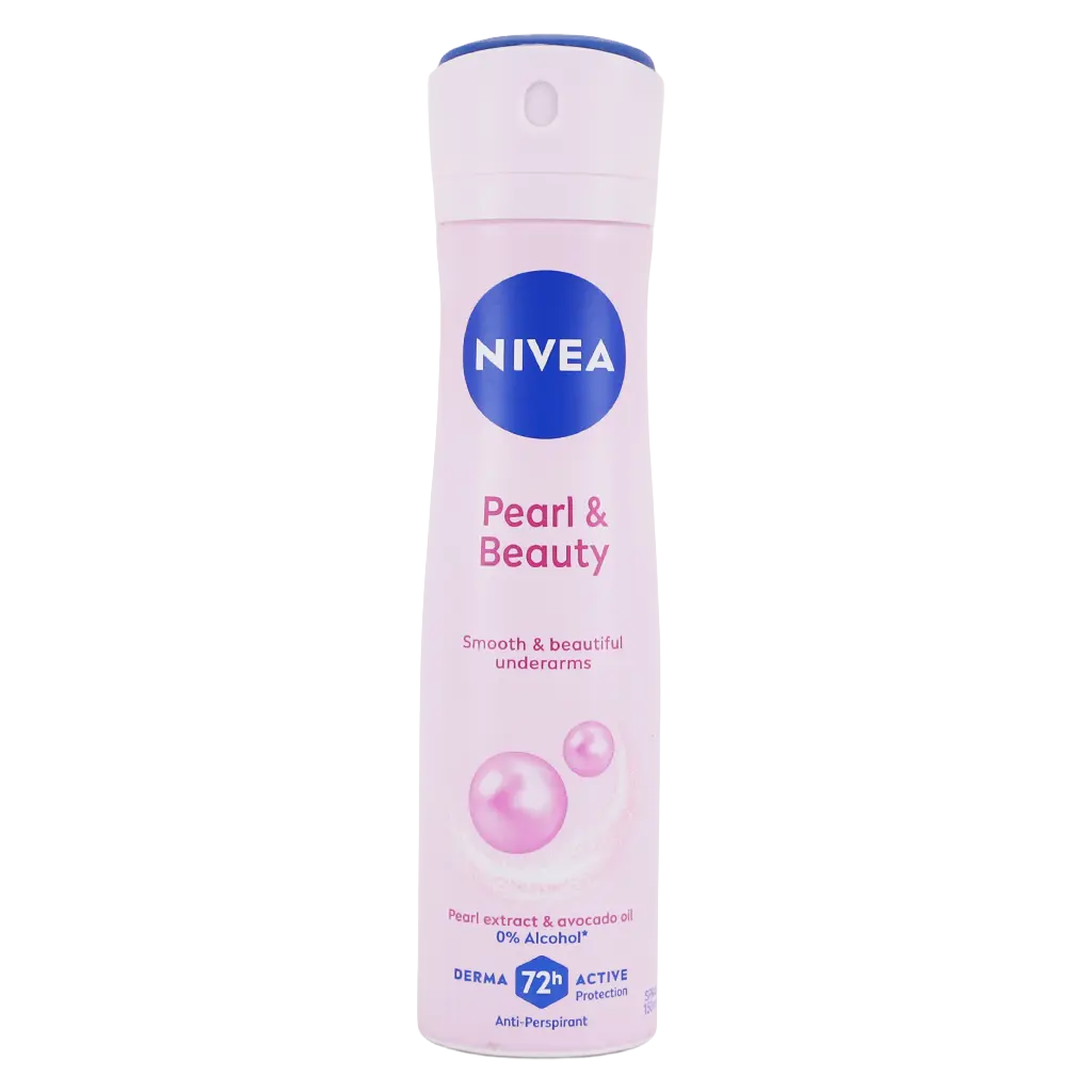 Nivea Deodorant Spray Pearl Beauty For Women 150 ml - view 1