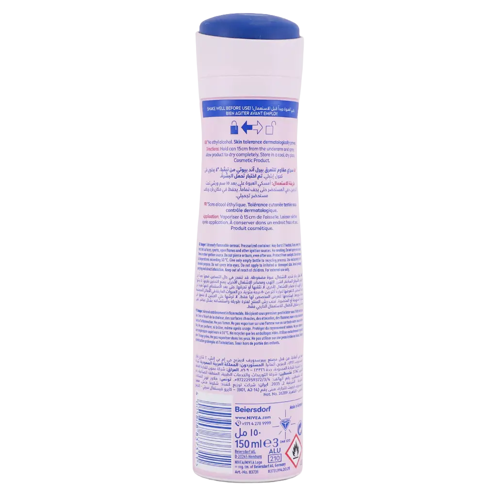 Nivea Deodorant Spray Pearl Beauty For Women 150 ml - view 2