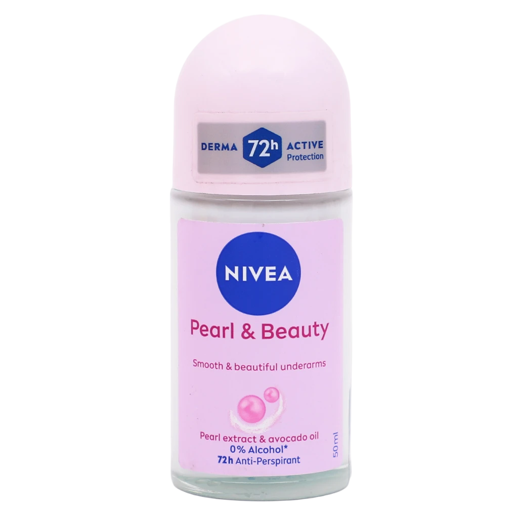 Nivea Deodorant Roll For Women Pearl Beauty 50 ml