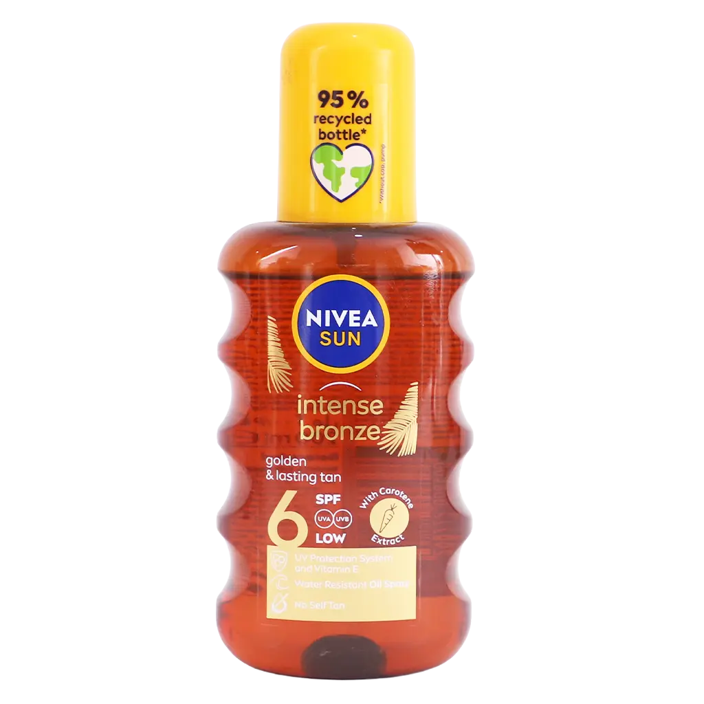 Nivea Sun Carotene Tanning Oil Spray SPF 6 200 ml - view 1
