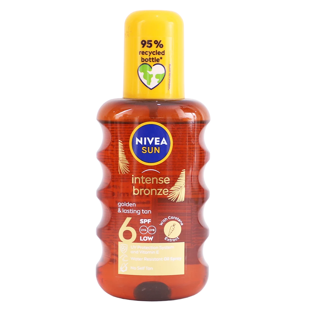 Nivea Sun Carotene Tanning Oil Spray SPF 6 200 ml
