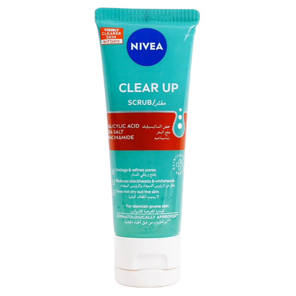 Nivea Clear Up Face Scrub Daily 75ml - view 1