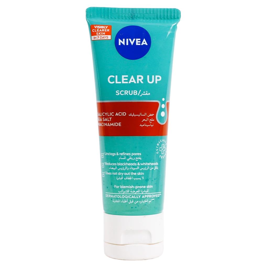 Nivea Clear Up Face Scrub Daily 75ml