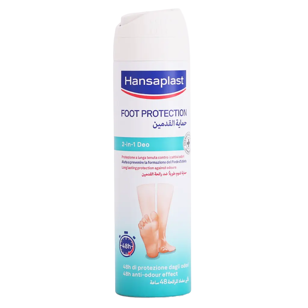 Hansaplast Foot Protection 2 In 1 Deo Anti-Bacterial Spray 150 ml - view 1