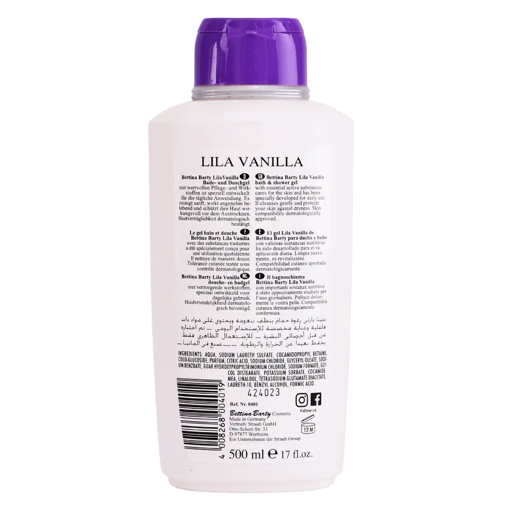 Bettina Barty Lila Vanilla Shower Gel 500 ml - view 2