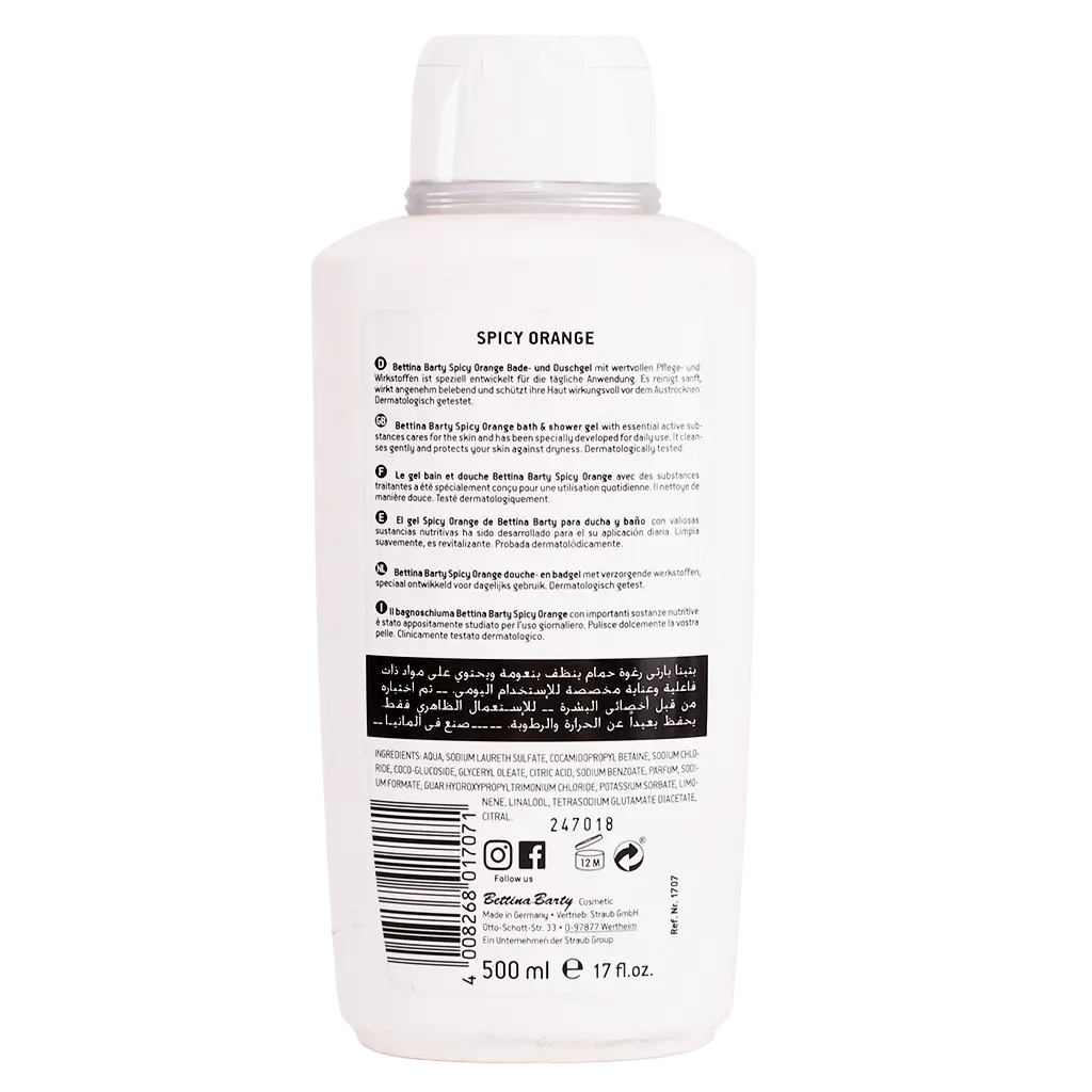Bettina Barty Spicy Orange Shower Gel 500 ml - view 2