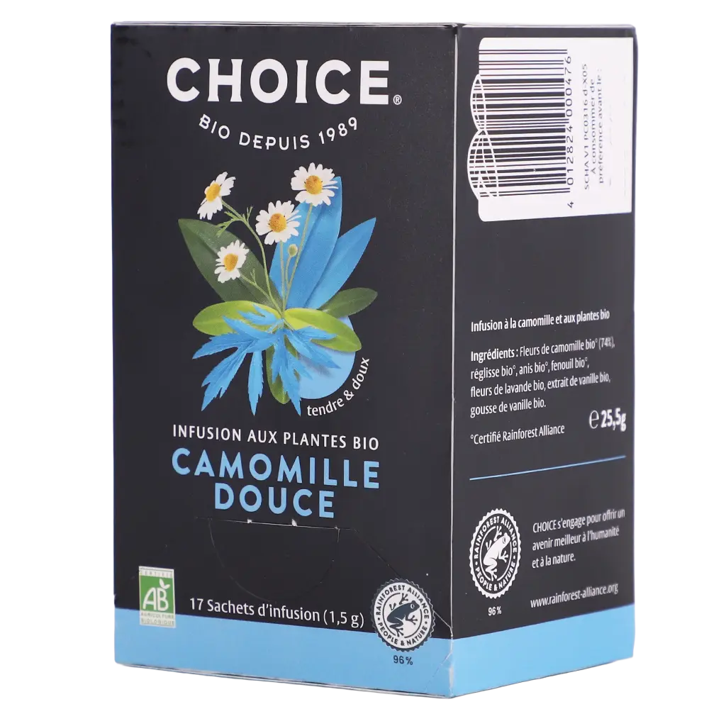 Choice Organic Tea Camomille 17 Sachets - view 1