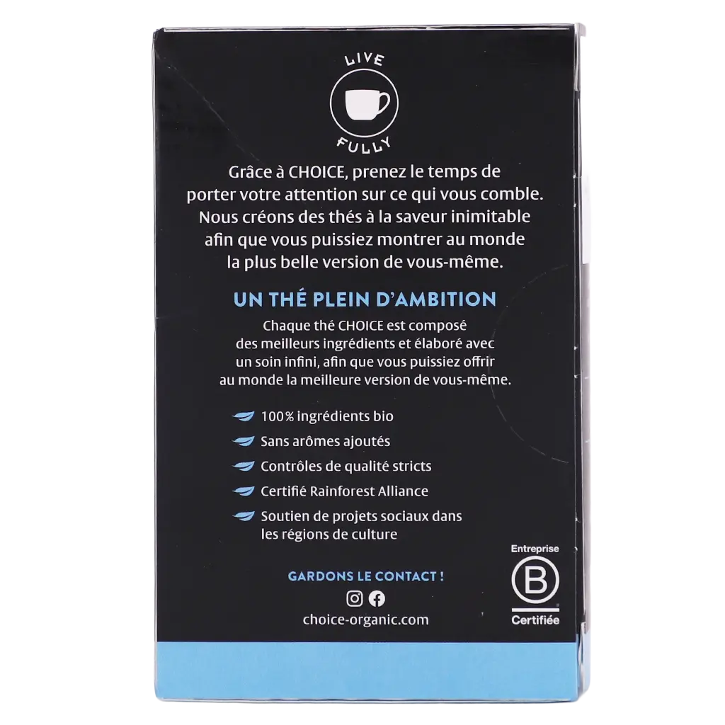 Choice Organic Tea Camomille 17 Sachets - view 3