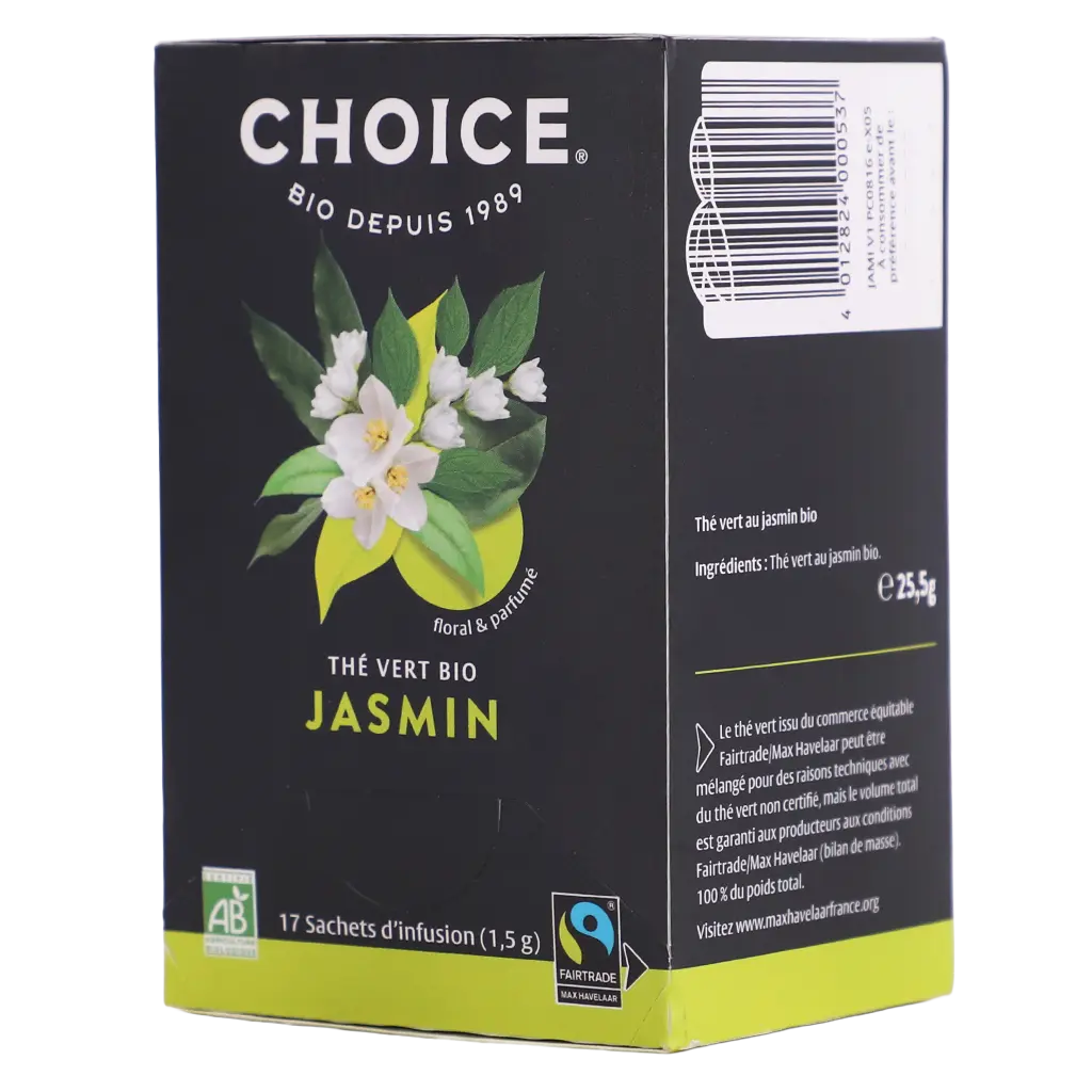 Choice Organic Tea Jasmin 17Sachets - view 1