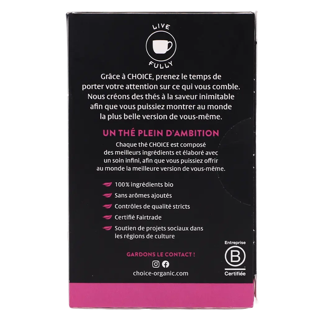 Choice Organic Tea Darjeeling 17Sachets - view 4