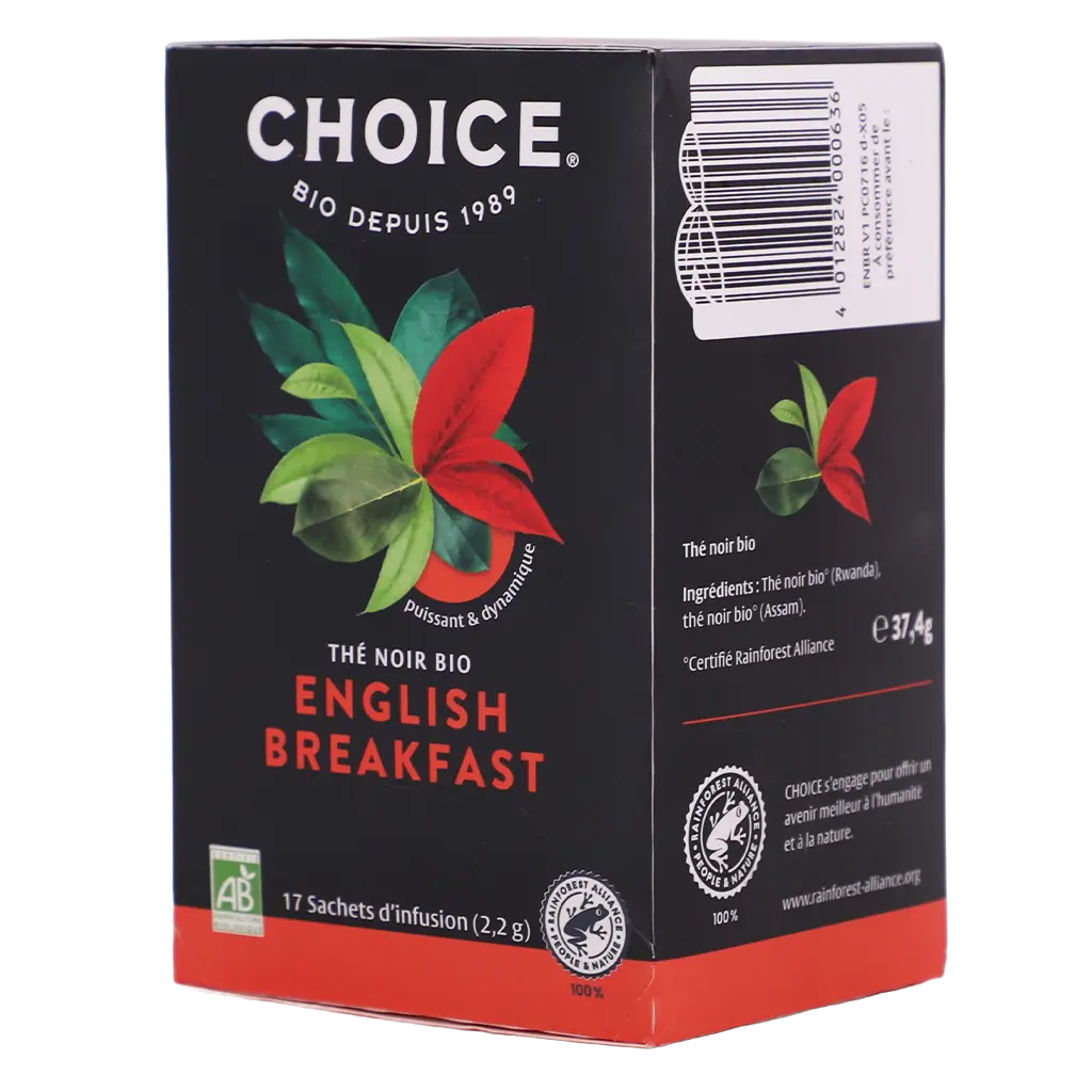 Choice Organic Tea English Breakfast 17Sachets - view 1