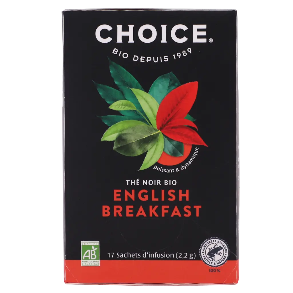 Choice Organic Tea English Breakfast 17Sachets - view 2