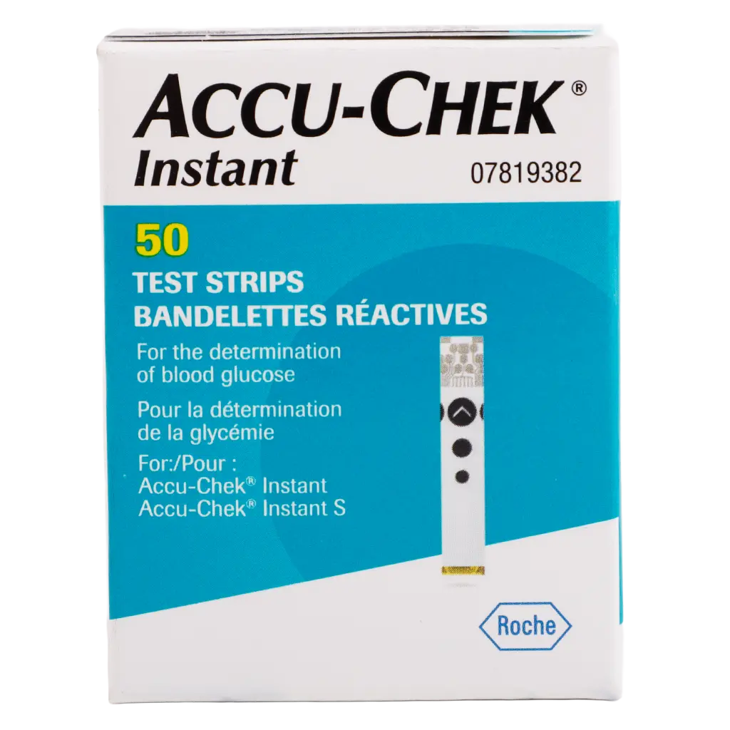 Accu-Chek Instant Blood Glucose Test Strips 50 pcs - view 3
