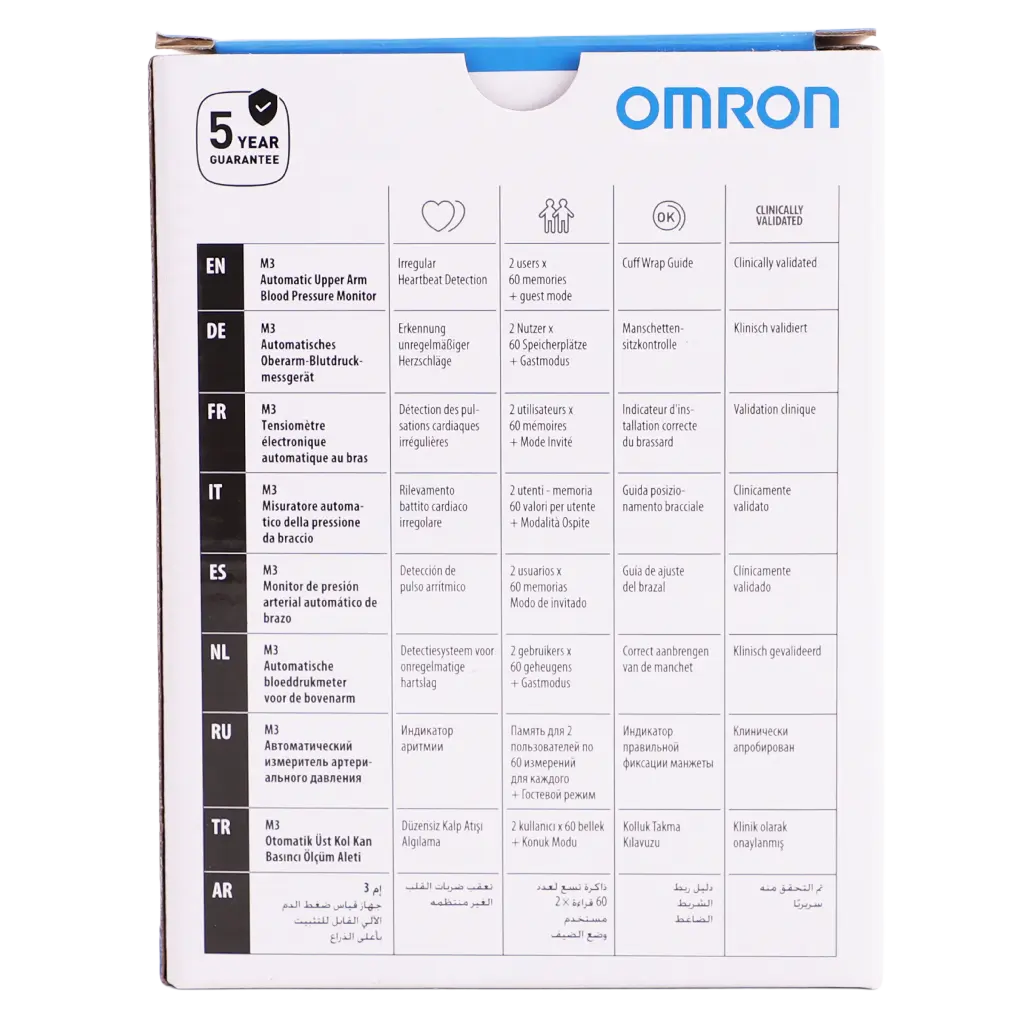 Omron Blood Pressure Monitor M3 - view 3