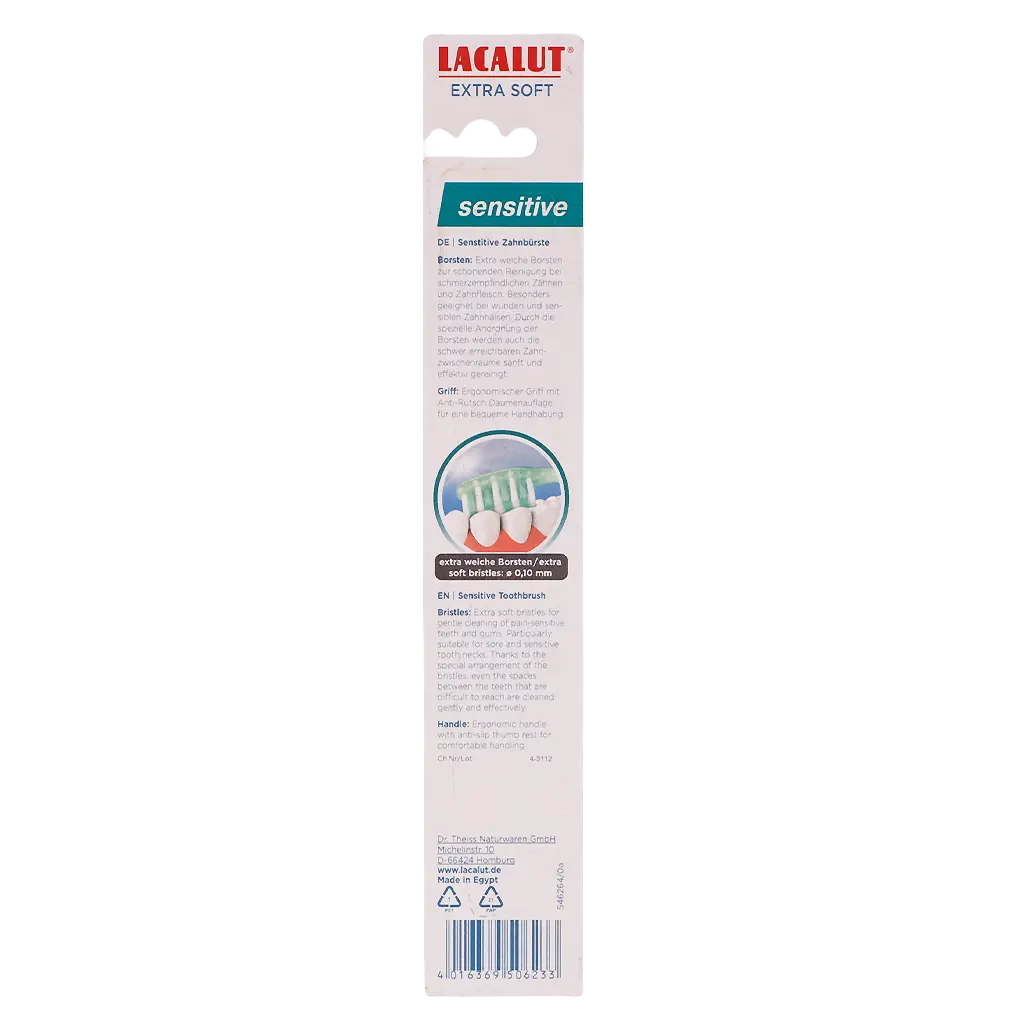 Lacalut Sensitive Extra Soft Toothbrush 1 Pc - view 2