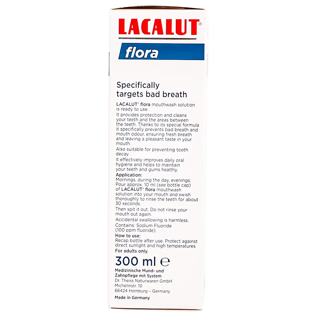 Lacalut Mouthwash Flora 300 ml - view 4