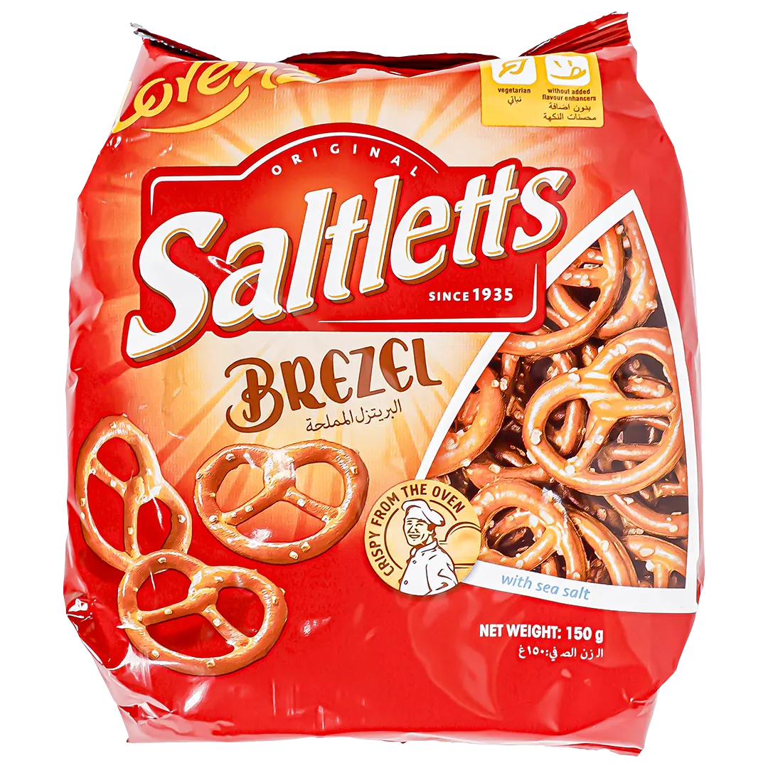 Lorenz Saltletts Brezel Salted 150 gm - view 1