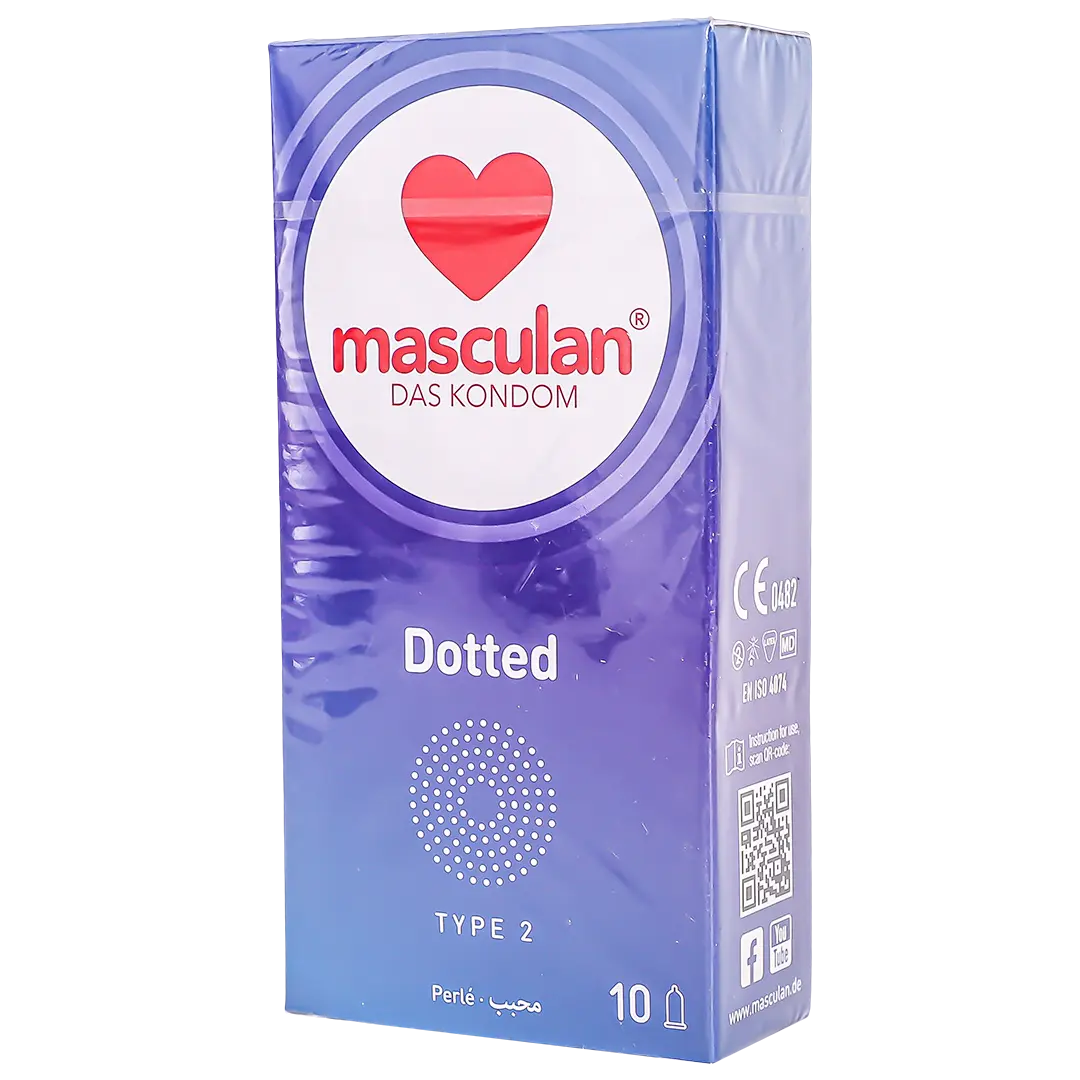 Masculan Condom Dotted 10 pcs - view 1