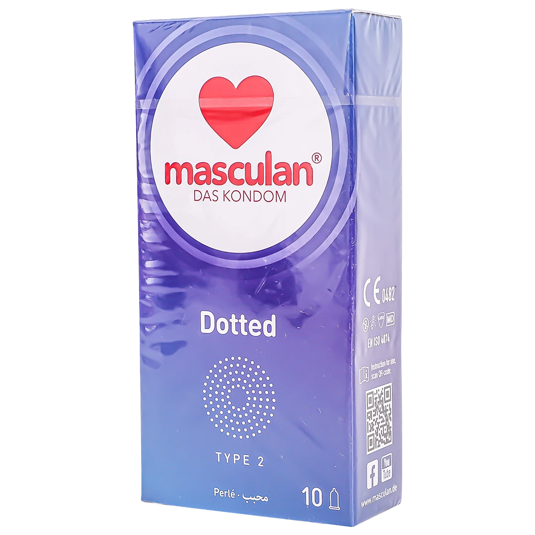 Masculan Condom Dotted 10 pcs