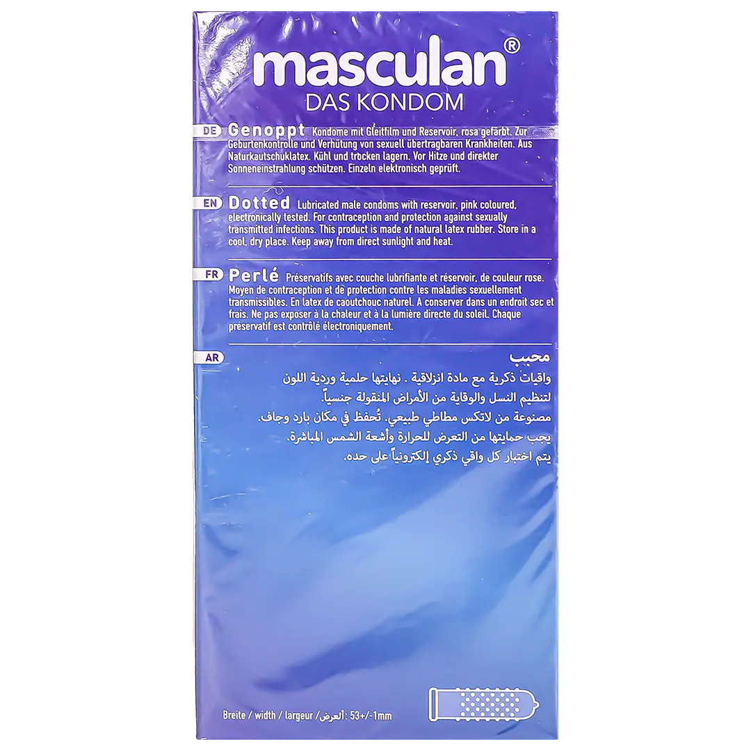 Masculan Condom Dotted 10 pcs - view 3