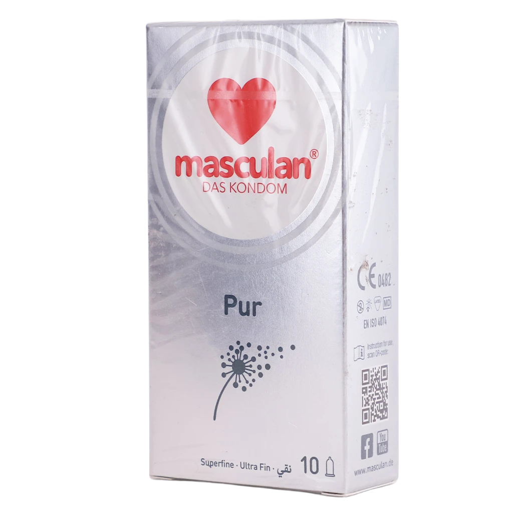 Masculan Condom Silk Pur 10 pcs