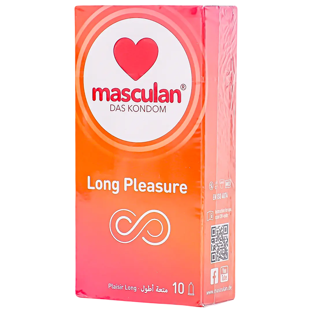 Masculan Condom Long Pleasure 10 pcs - view 1