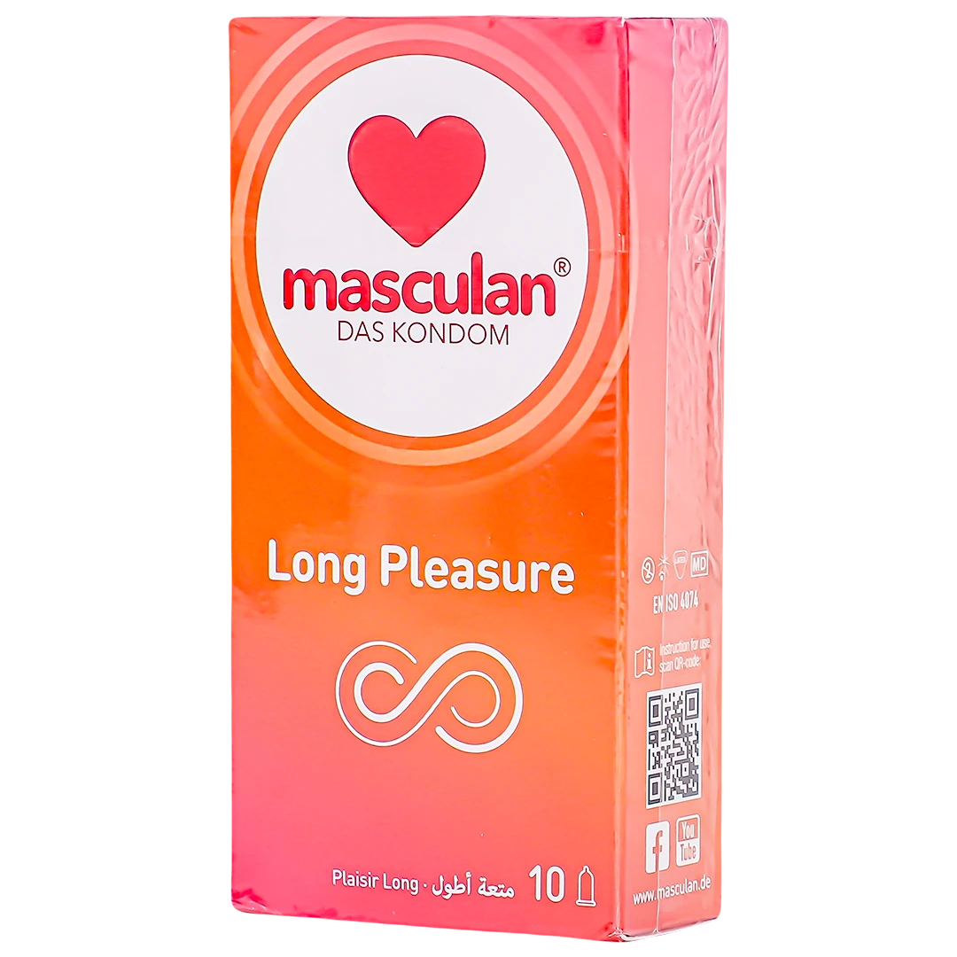 Masculan Condom Long Pleasure 10 pcs