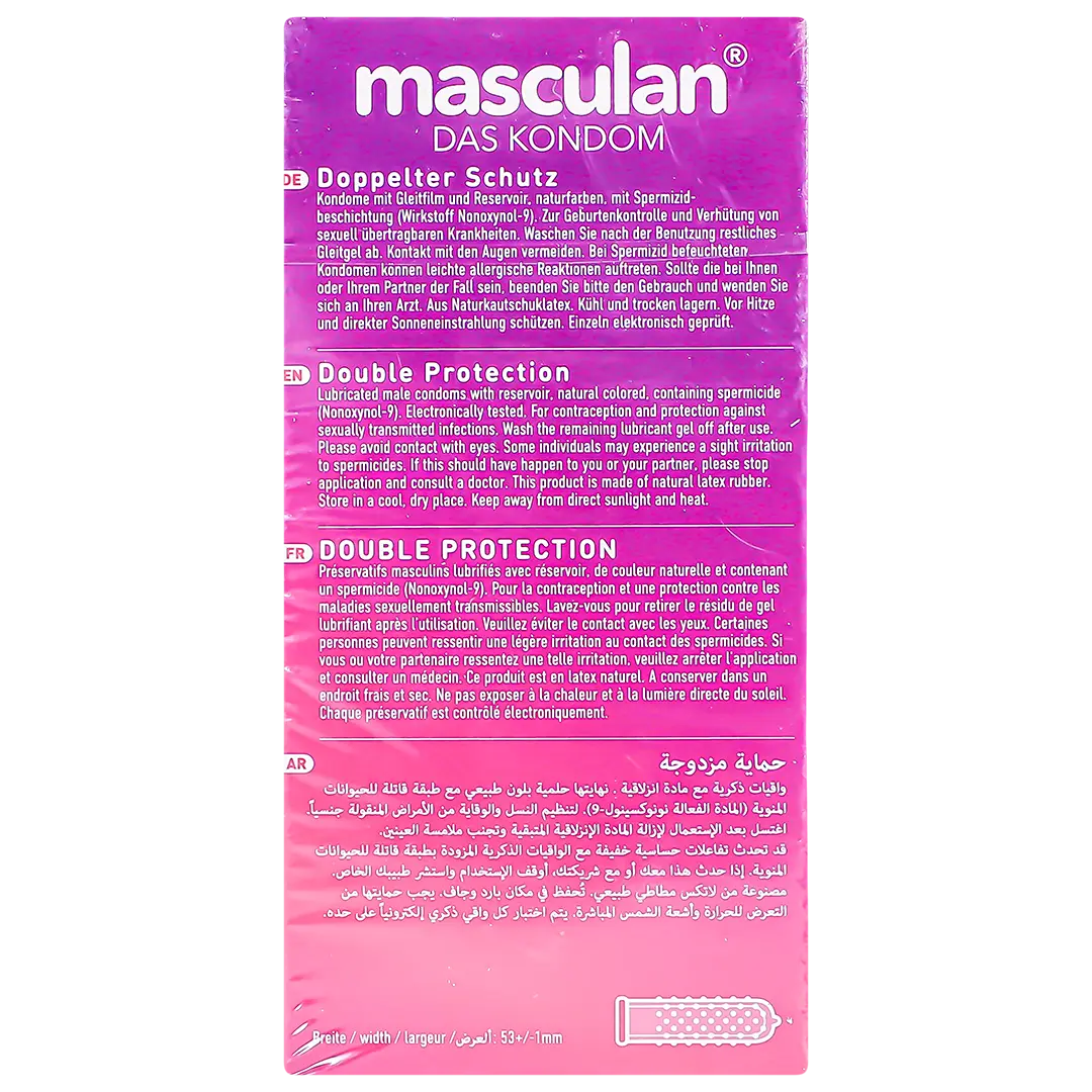 Masculan Condom Double Protection 10 pcs - view 3