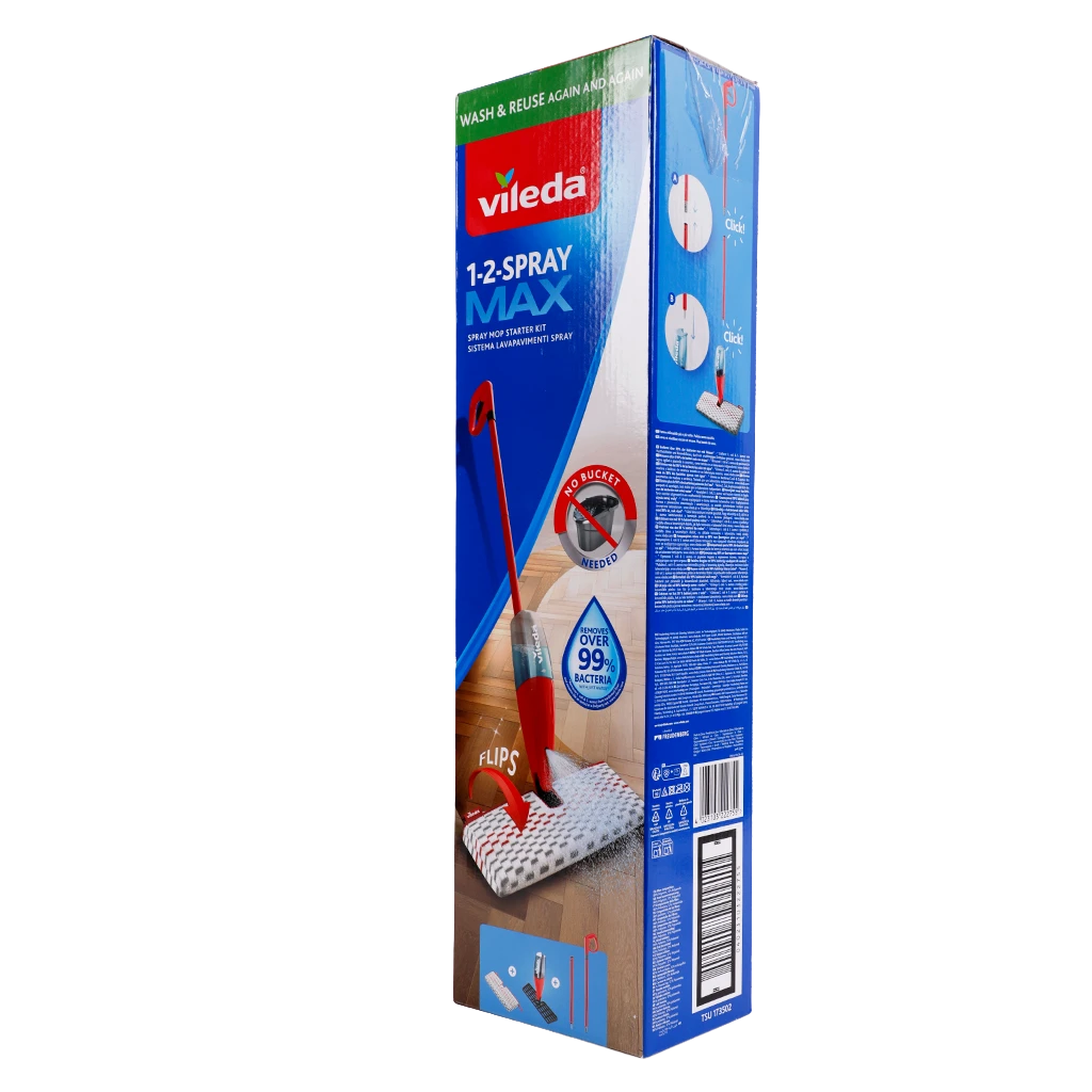 Vileda Tawel  Spray Max Refill Mop Multicolour