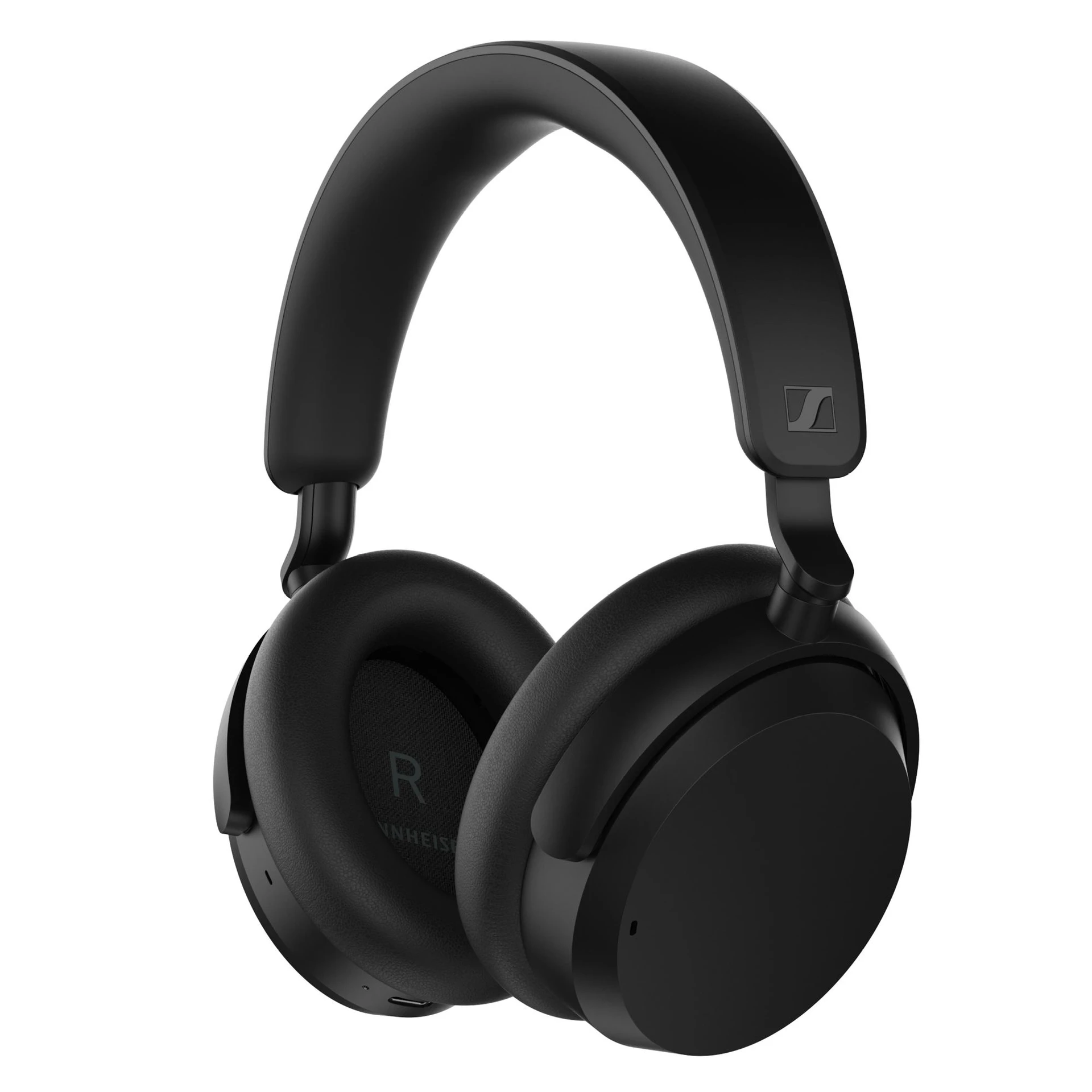 Sennheiser HD 450 BT Bluetooth 5.0 Wireless Headphone With Active Noise Cancellation USB-C  Foldable  Black
