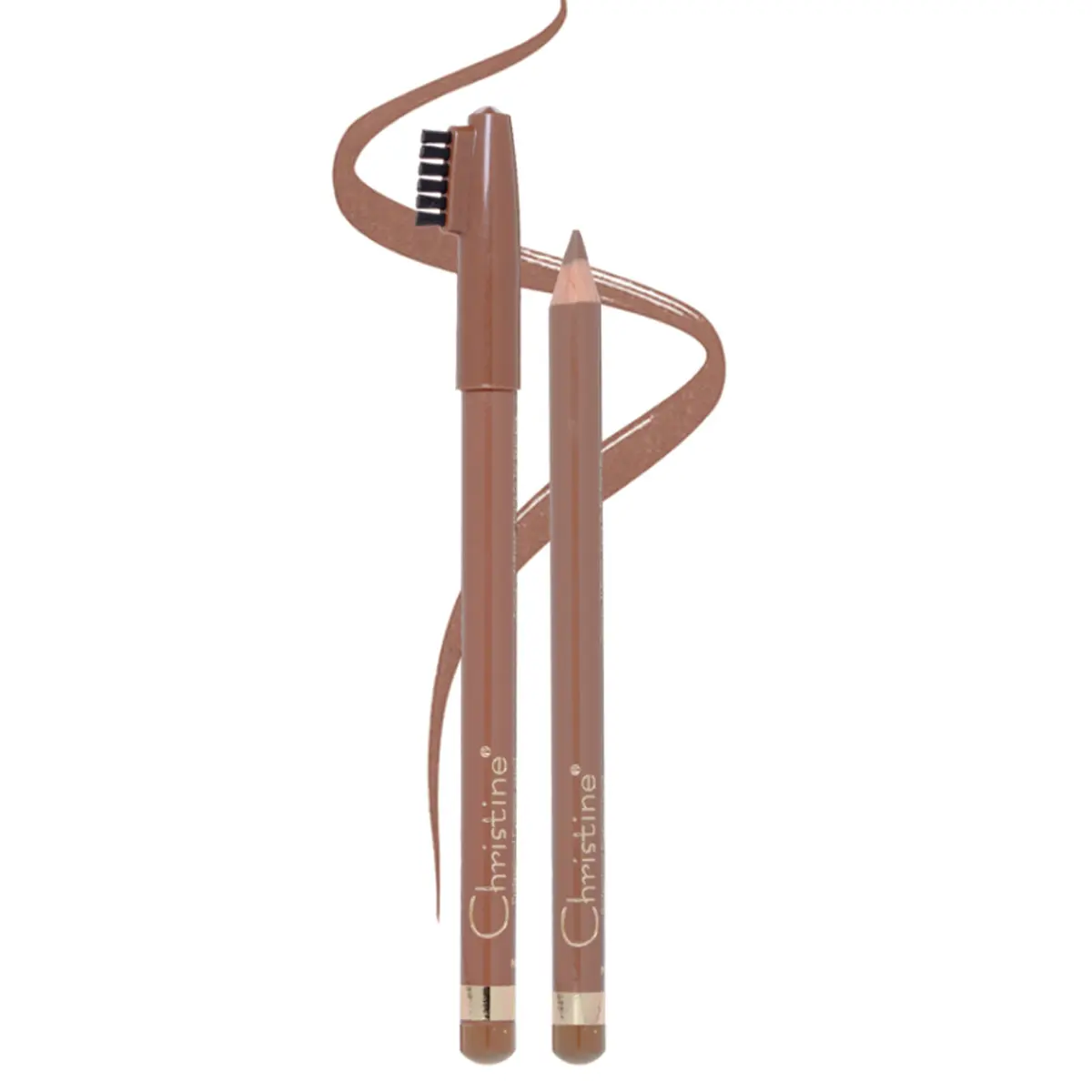 Christine Waterproof Eyebrow Pencil Light Brown C101 - view 1