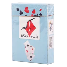 ورق لعب  صكة بلس ازرق