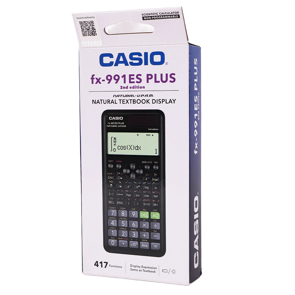 Casio Calculatr Scientifique Casio Fx991Es 2Nd Edition Black