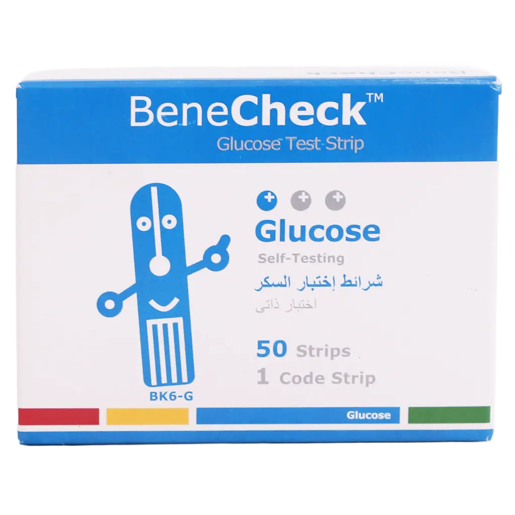 Benecheck BK6-G  Blood Glucose Test strips 2*25/Box - view 2