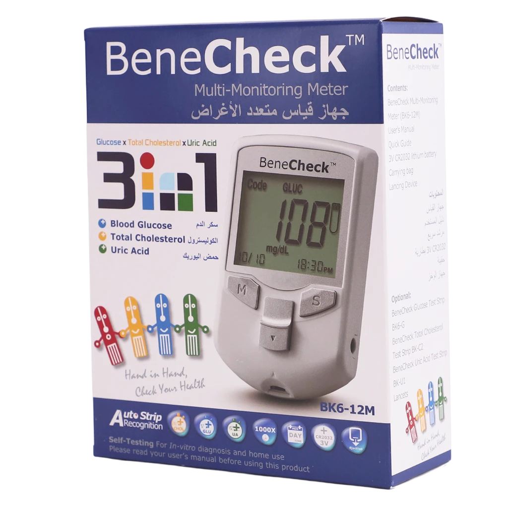Benecheck BK6-12M ( 3 IN 1)Multi-Monitoring system