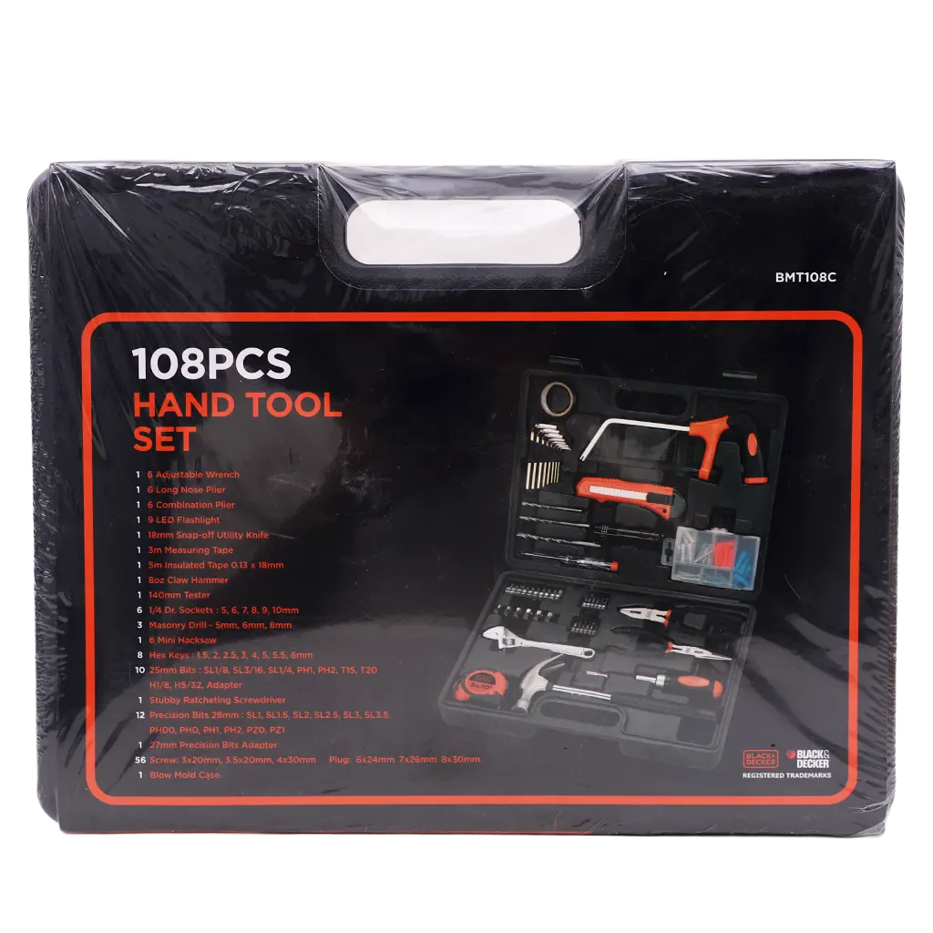 Black+Decker 108 Piece Tool Set - view 2