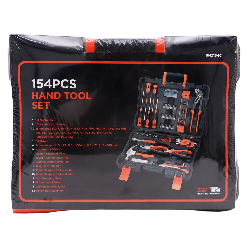 Black+Decker 154 Piece Tool Set - view 2