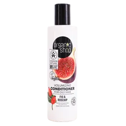 Organic Shop Volume Conditioner for Oily Hair with Fig & Rose Fruit Extract 280 ml