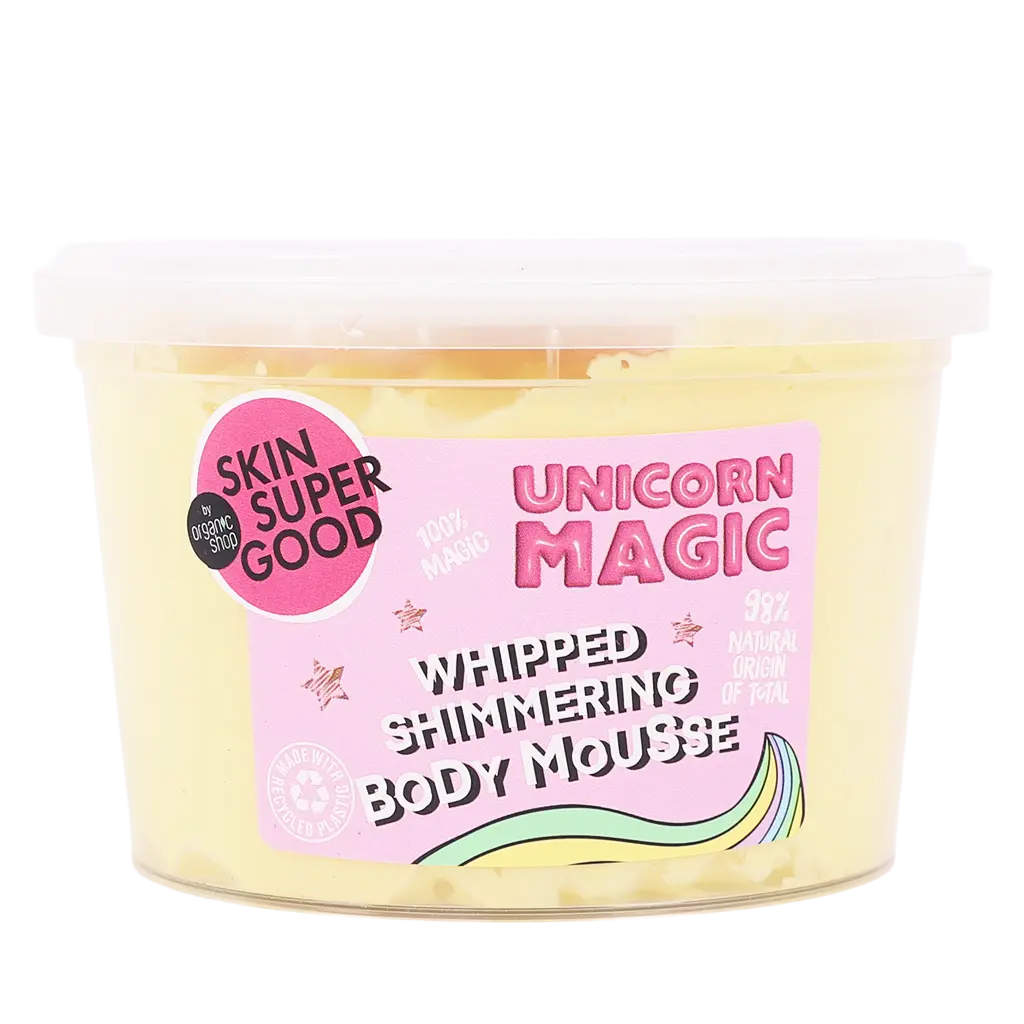 Organic Shop Shiny Body Mousse Unicorn Magic by Skin So Good Be Unicornious 250 ml - view 1