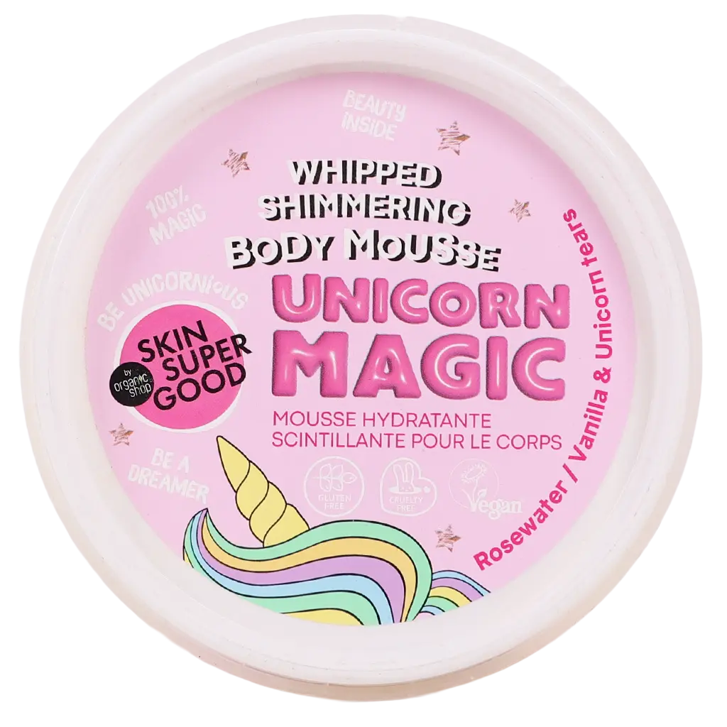 Organic Shop Shiny Body Mousse Unicorn Magic by Skin So Good Be Unicornious 250 ml - view 4