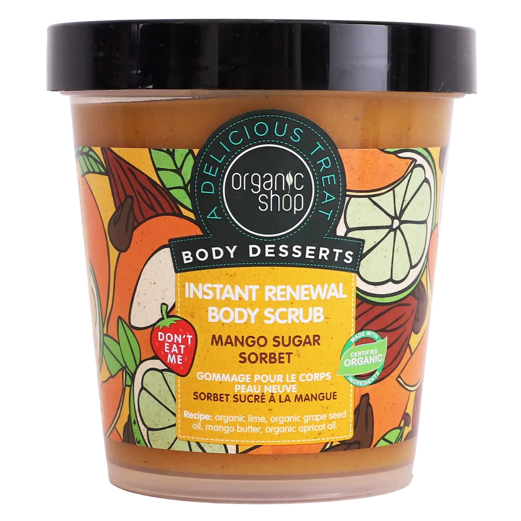 Organic Shop Body Sugar Scrub with Mango 450 ml - view 1