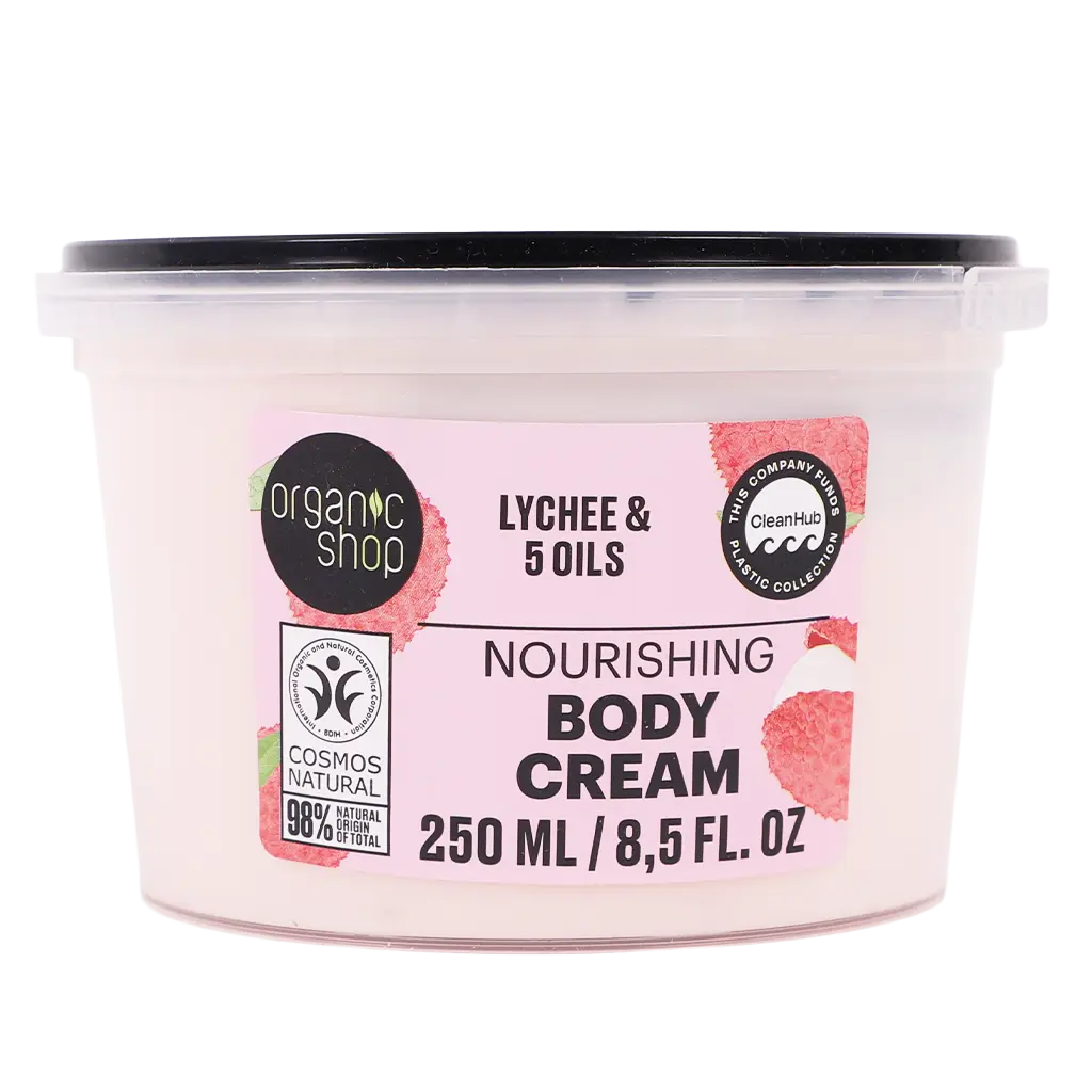 Organic Shop Nourishing Body Cream with Lychee Scent 250 ml - view 1