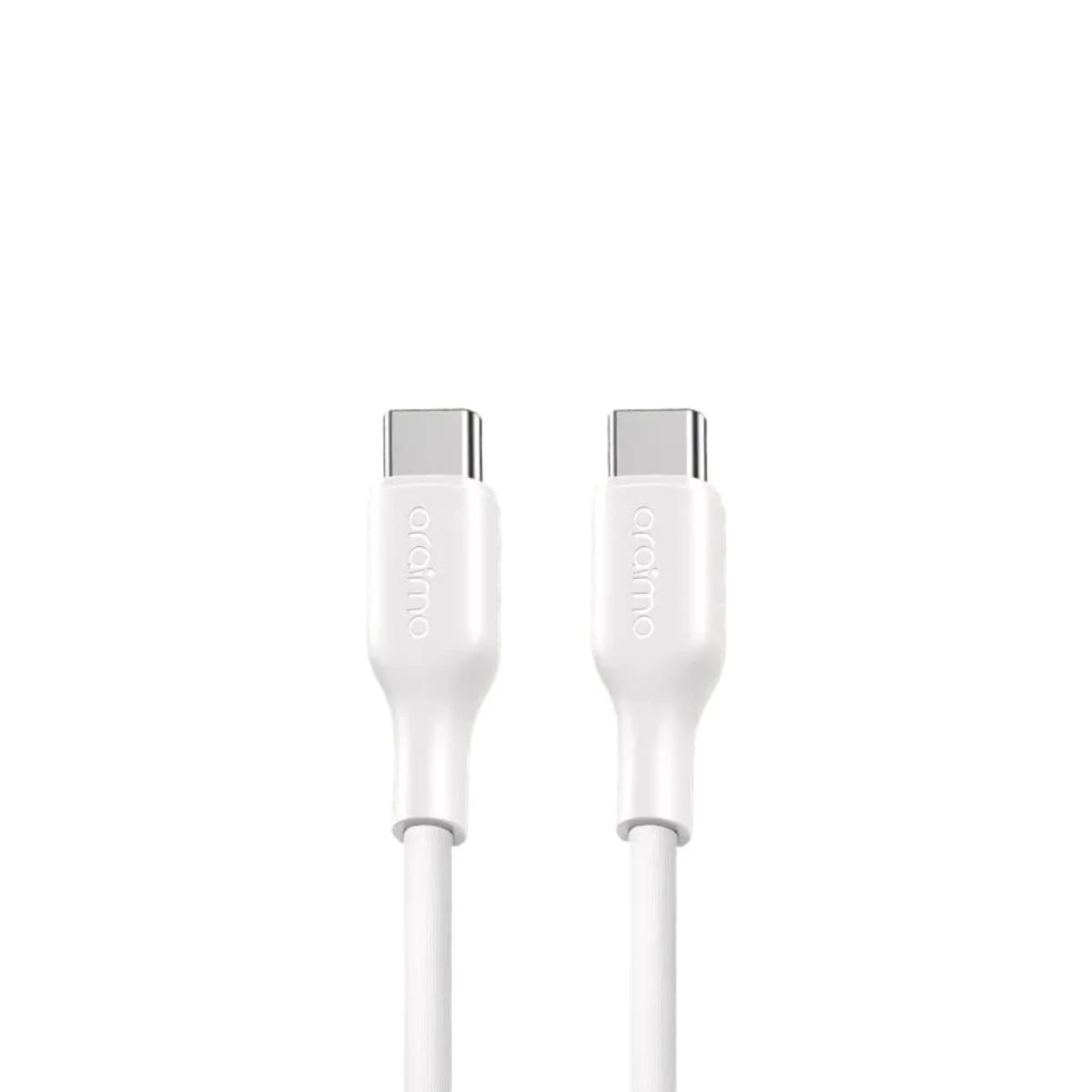 Oraimo Robustline 60W Type-C To Type-C Cable White 3A 1.5 M