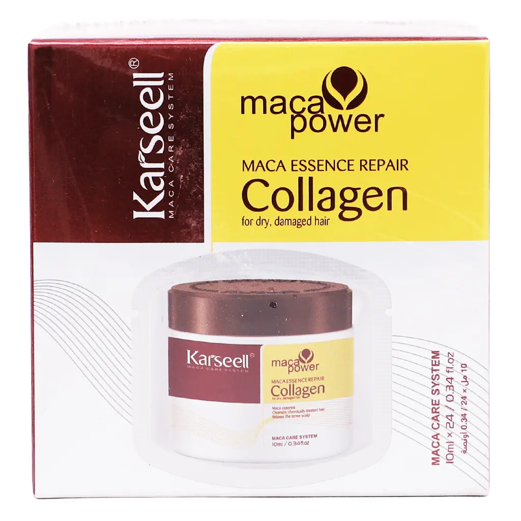 Karseell Maca Essence Repair Collagen for Dry and Damaged Hair 24 Sachets - view 2
