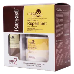 Karseell Maca Essence Repair Collagen Hair Mask and Oil 2 Pcs