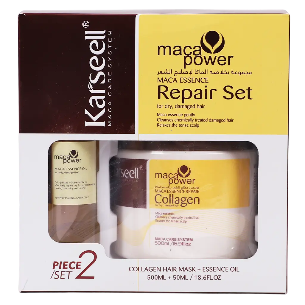 Karseell Maca Essence Repair Collagen Hair Mask and Oil 2 Pcs - view 2
